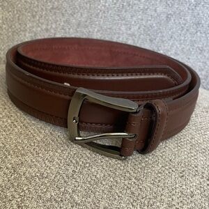 Leather belt